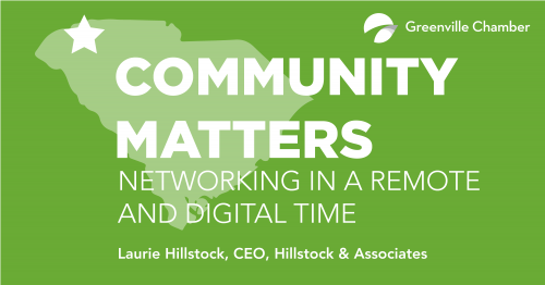 Community Matters: Networking in a Remote and Digital Time
